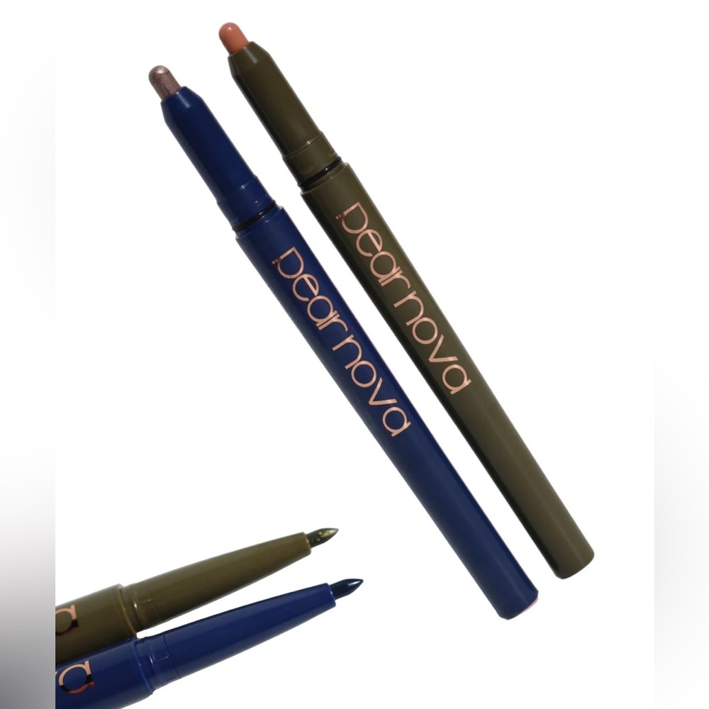Pear Nova Eye Duo Stick Shadow + Liner, Azurite + Unakite
